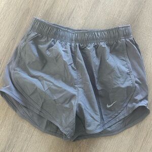 Nike Gray Athletic Shorts Lightweight DRI-FIT